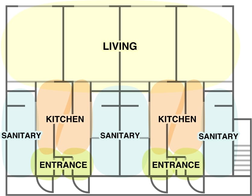 社宅タイプ間取り_イメージ
