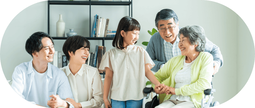 いつでも家族の健康が確認できる安心_イメージ