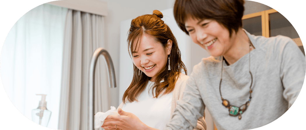 日常の家事も家族で分担_イメージ