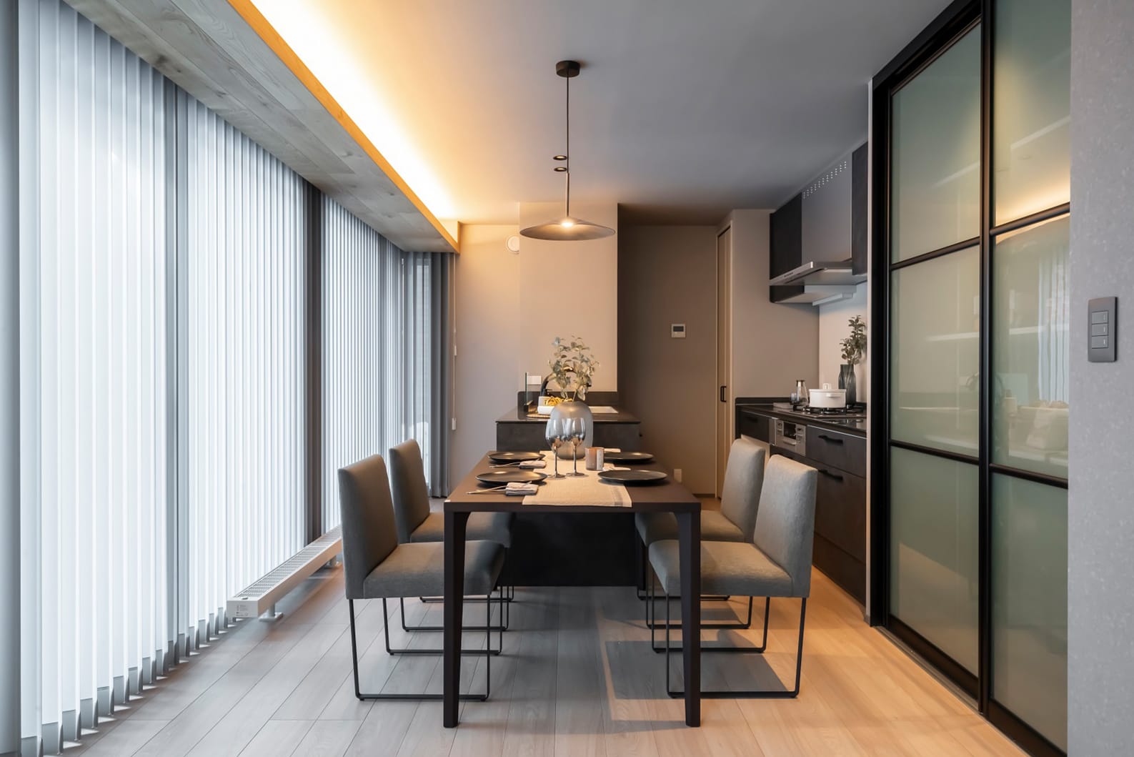 スマートハイムシティ発寒８条１４丁目モデルハウスNo.1-1_ダイニング