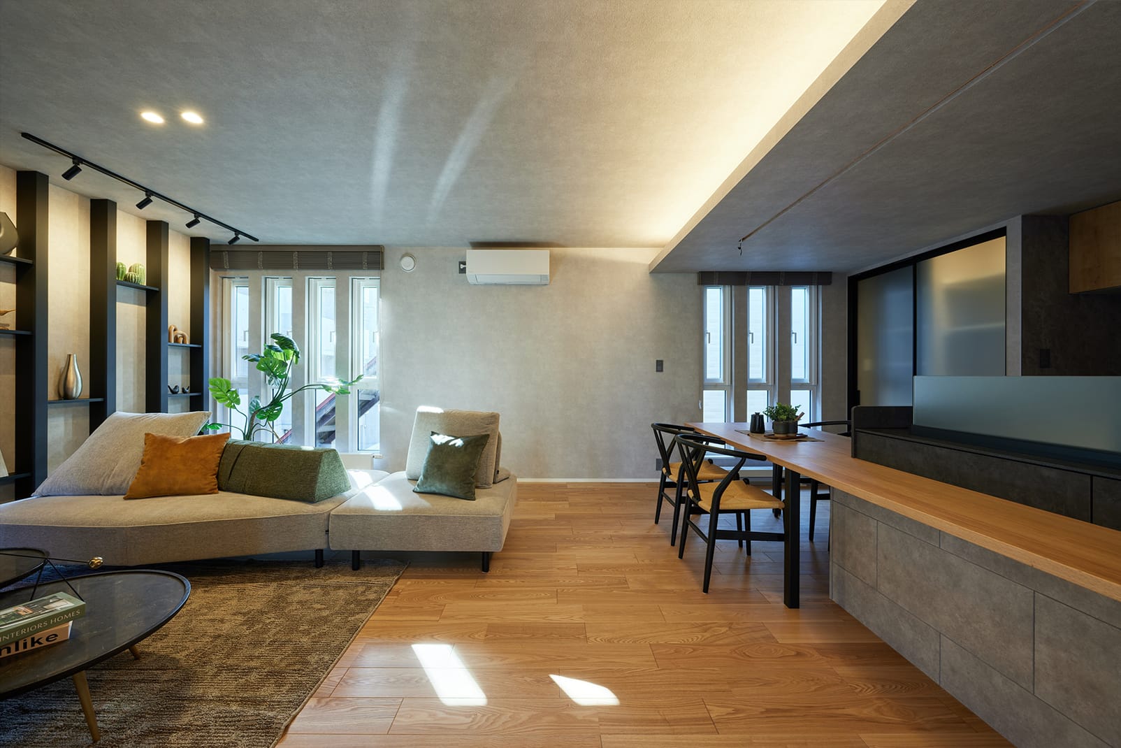 スマートハイムプレイス環状通東モデルハウスNo.1_リビング