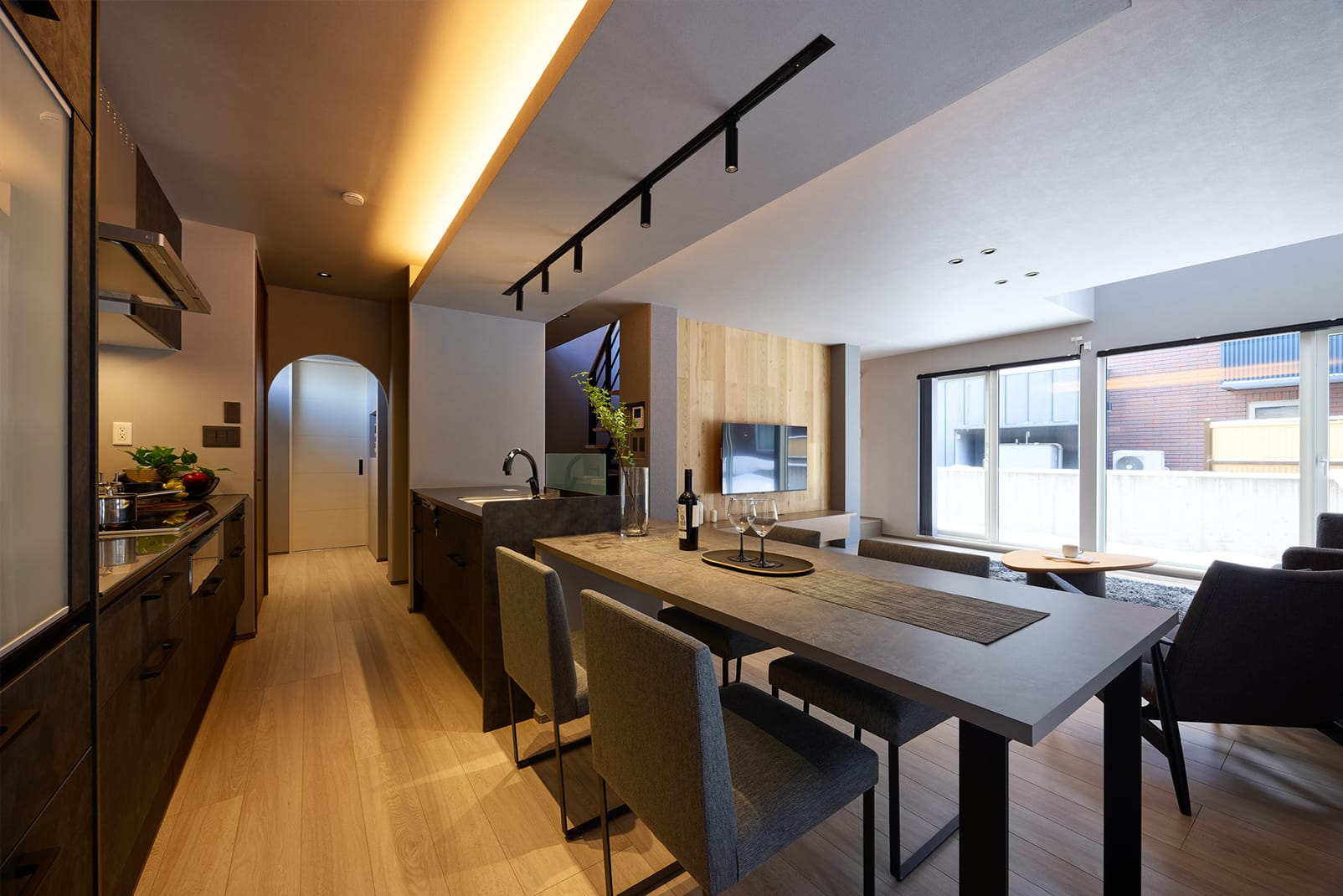 THE DESIGNER'S HEIM恵庭モデルハウスNo.1_ダイニング