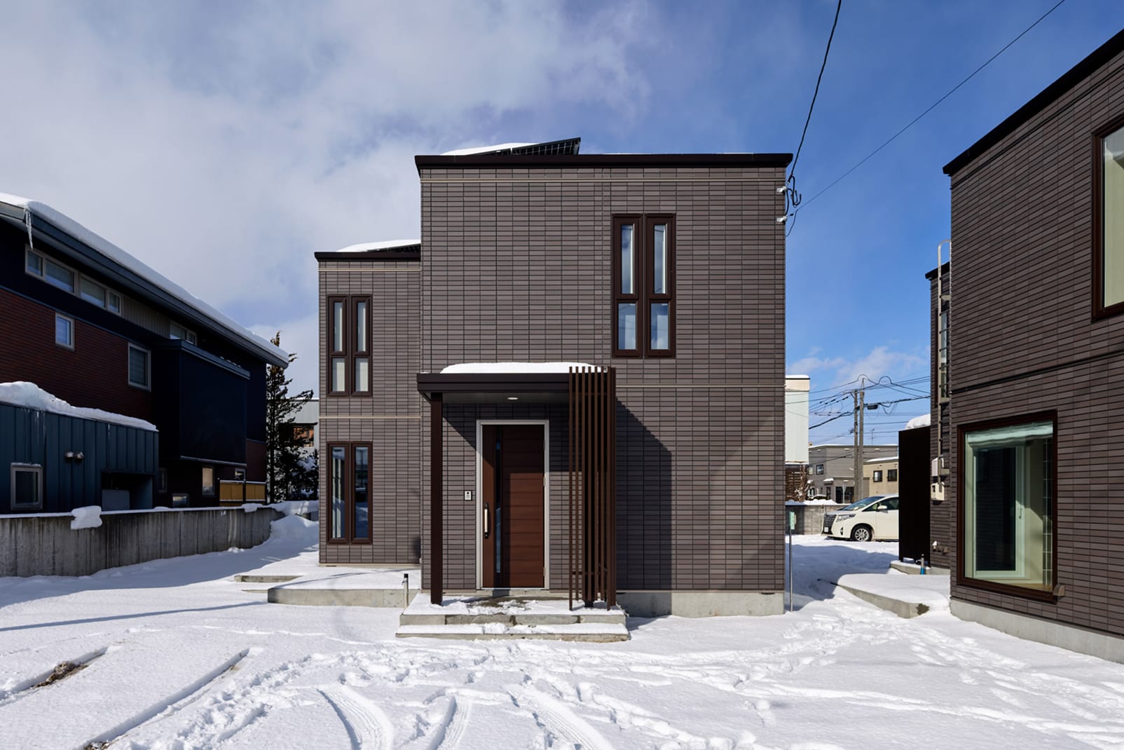 THE DESIGNER'S HEIM恵庭モデルハウスNo.1_外観