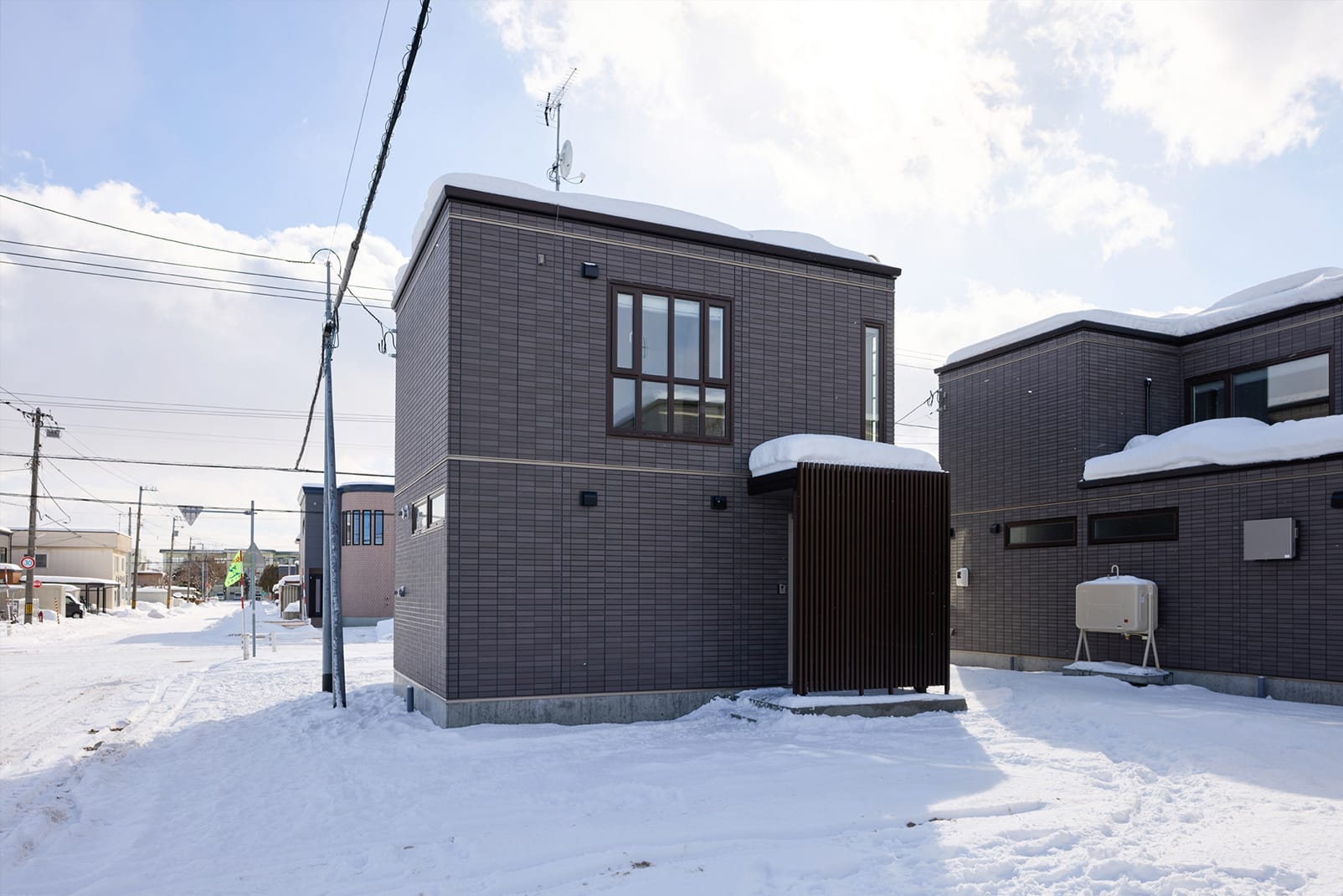 THE DESIGNER'S HEIM恵庭モデルハウスNo.2_外観