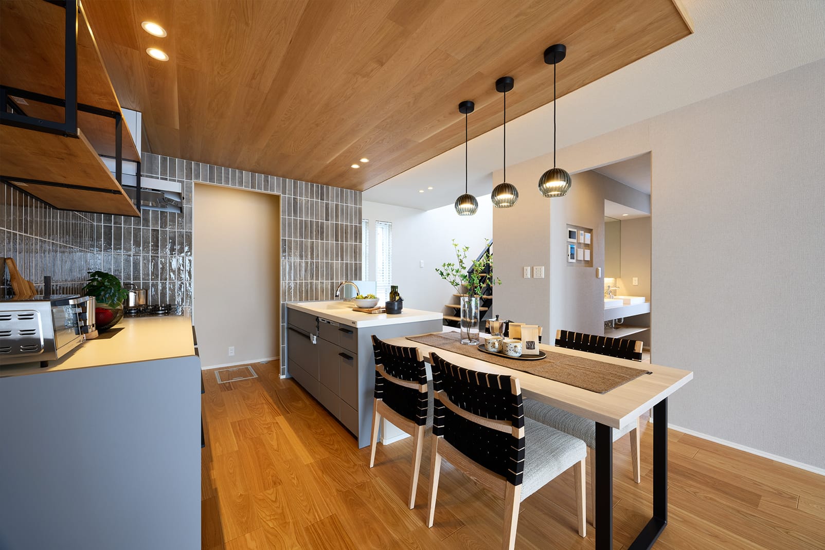 THE DESIGNER'S HEIM帯広モデルハウス_ダイニング