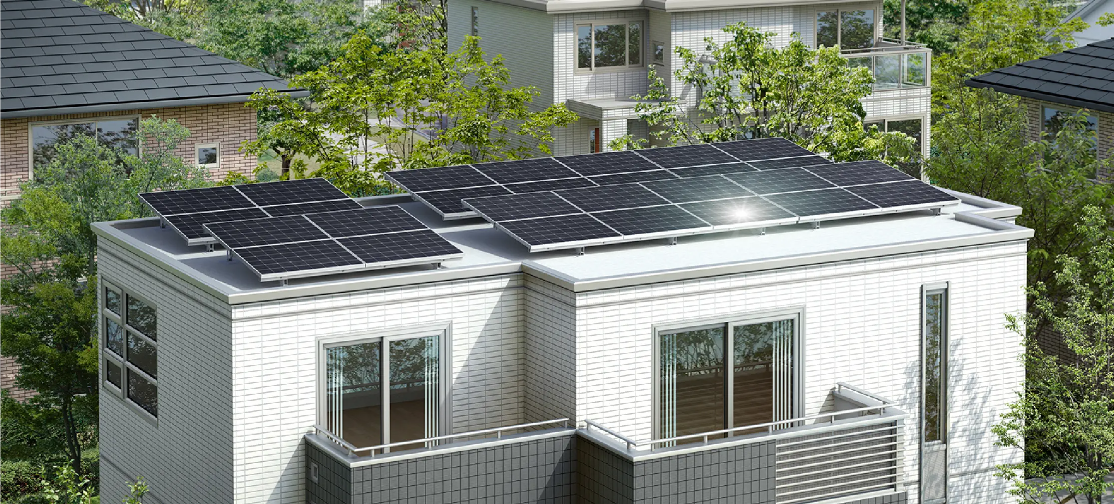 大容量の太陽光発電で家計と暮らしを永く支えつづける