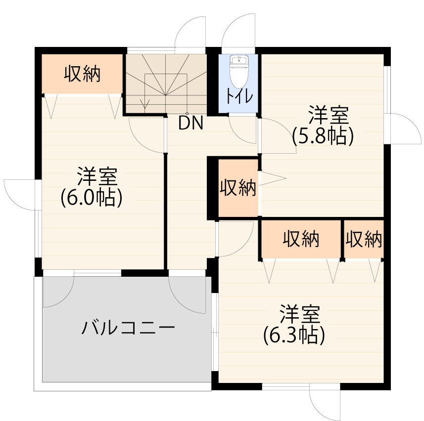 間取り2F