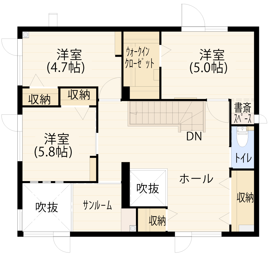 間取り2F