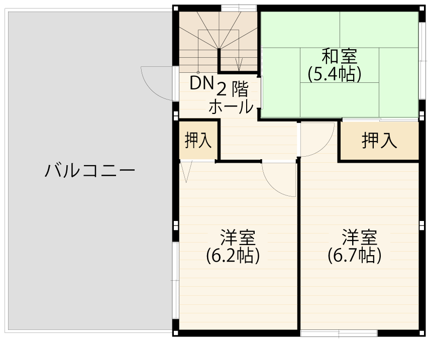 間取り2F