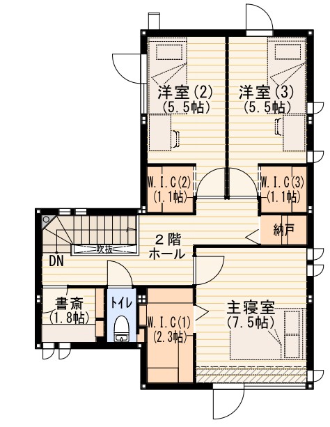 2F_間取り図