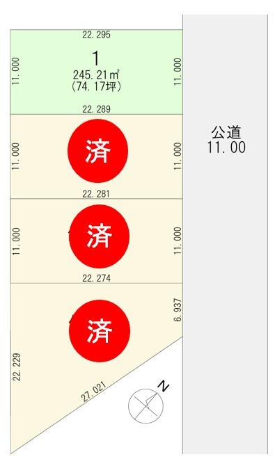 区画図