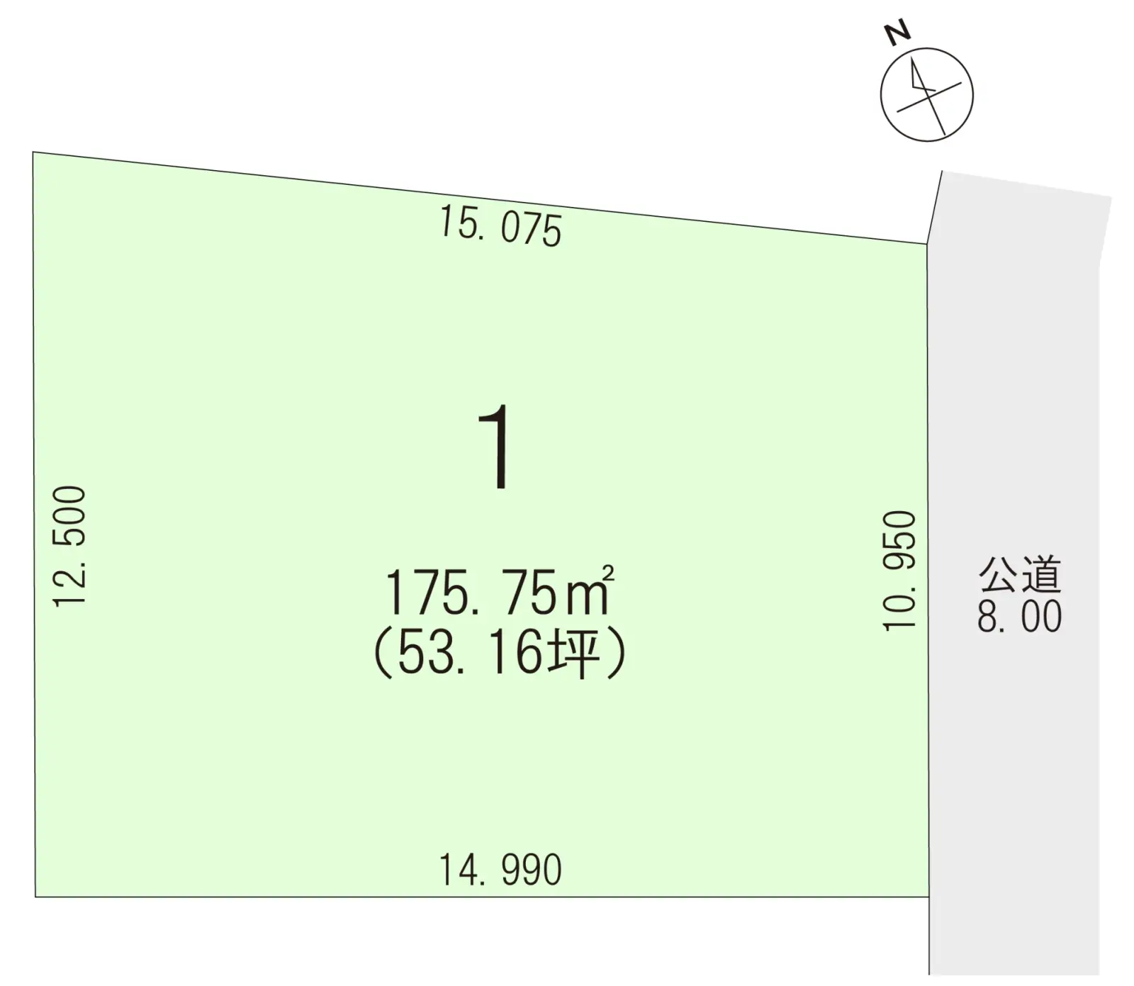 月寒東4条19丁目_区画図
