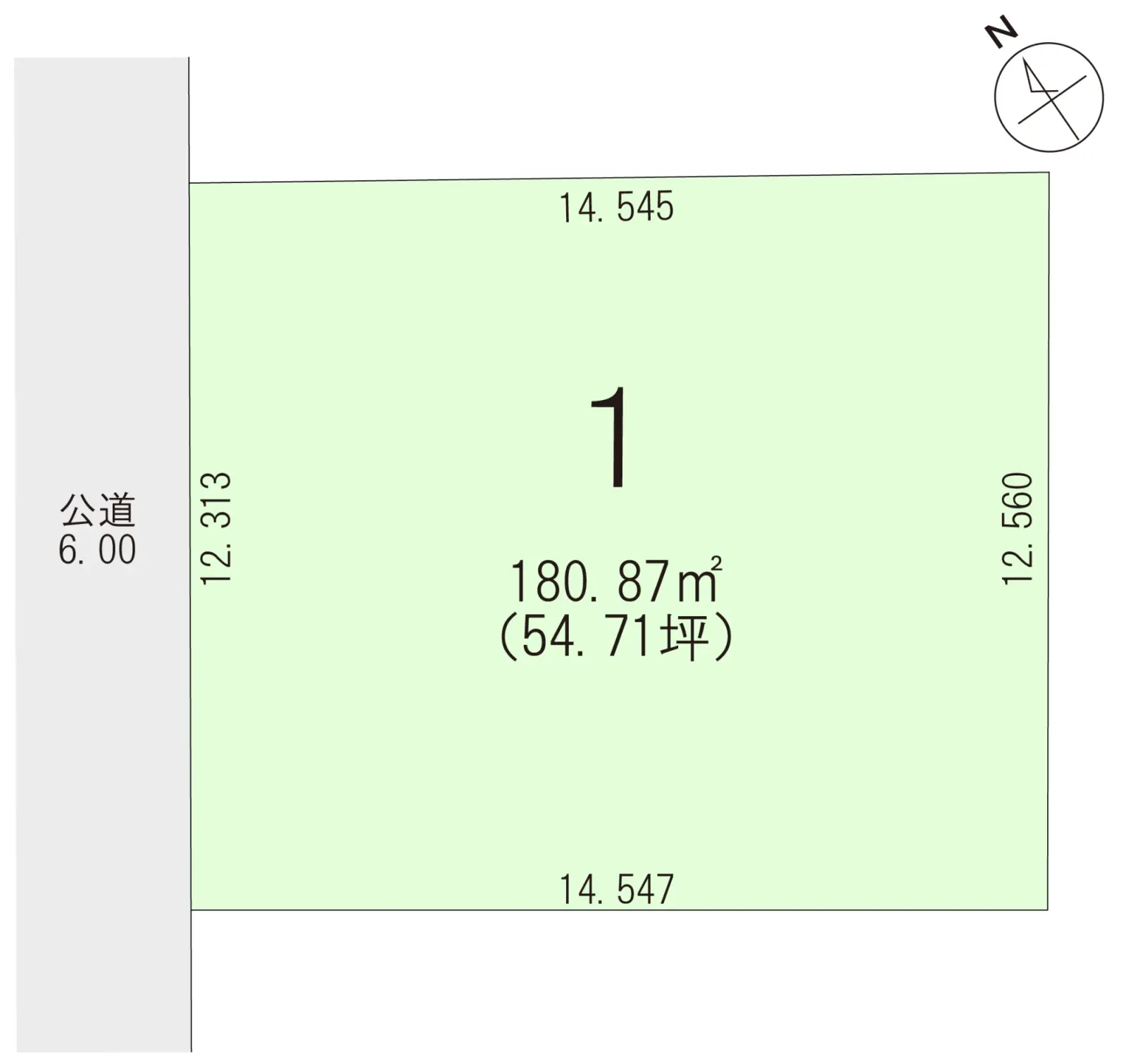 本通3丁目北_区画図