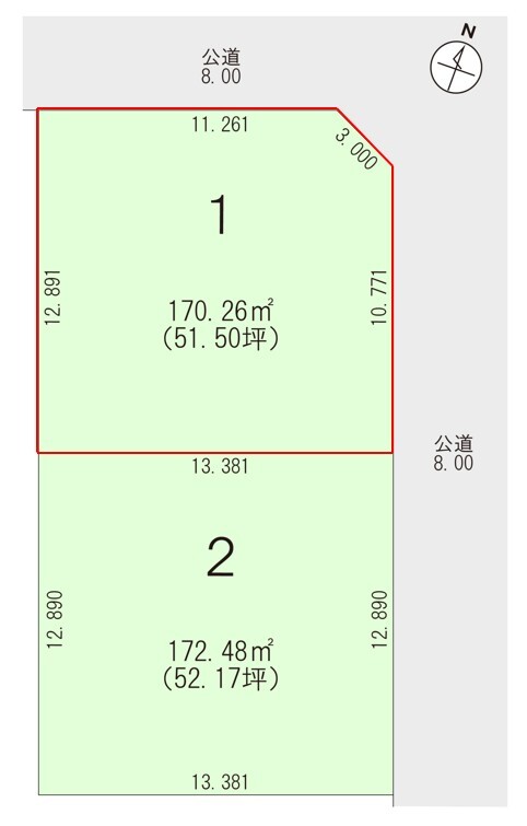 区画図
