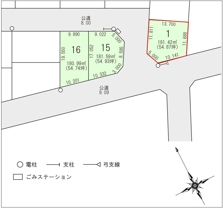 区画図