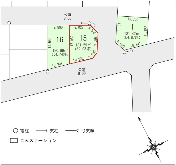 区画図