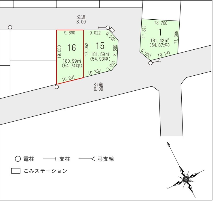 区画図