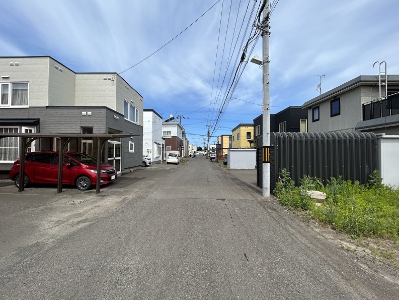 前面道路