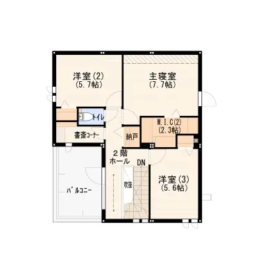 2F_間取り図