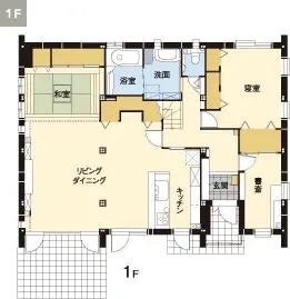 1Fの間取り図