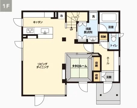 1Fの間取り図