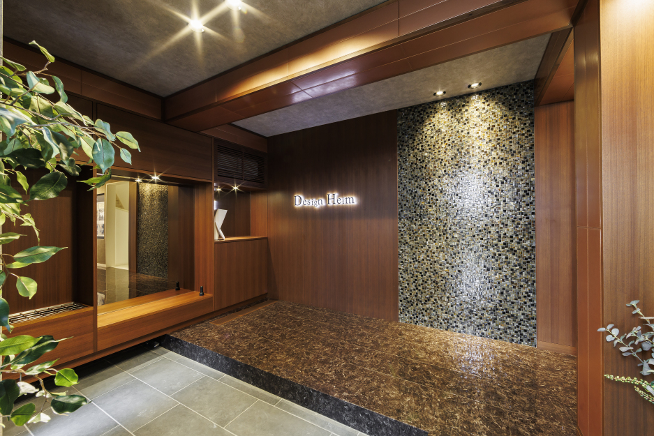 岩見沢展示場・デザインハイム（インテリア棟）_玄関