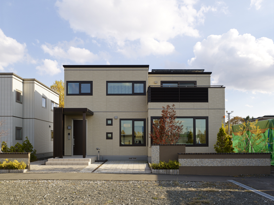 岩見沢展示場・ハイムライフ_外観