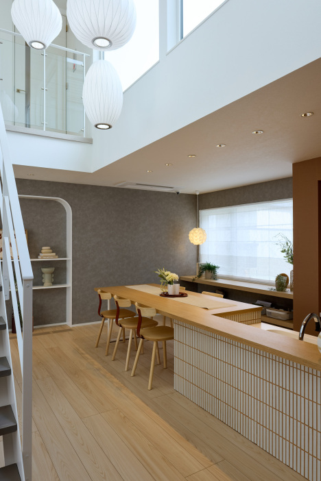 平岡展示場_ダイニングキッチン