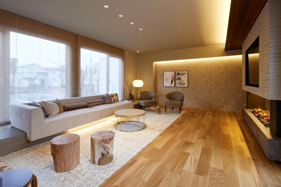 豊平展示場_リビング