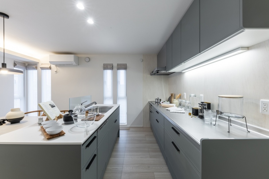 スマートハイムプレイス福住3条12丁目モデルハウスNo.1_キッチン