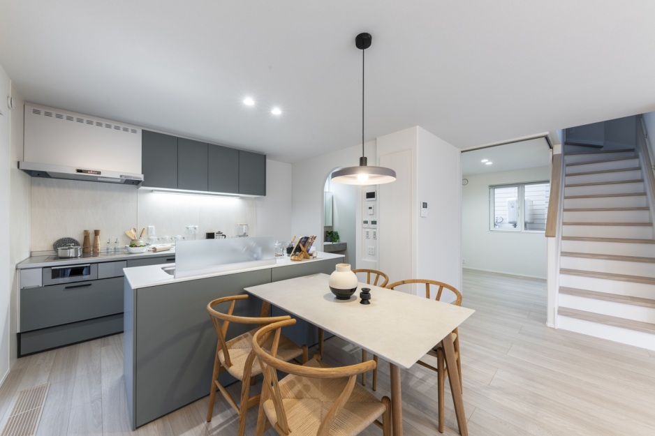 スマートハイムプレイス福住3条12丁目モデルハウスNo.1_ダイニングキッチン