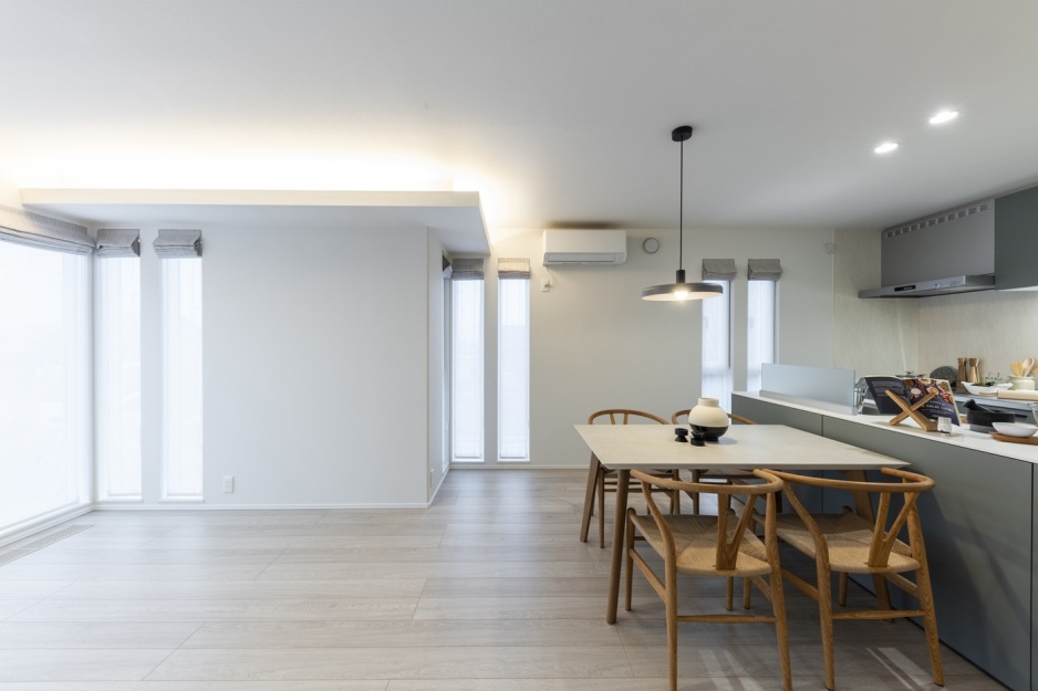 スマートハイムプレイス福住3条12丁目モデルハウスNo.1_リビングダイニング