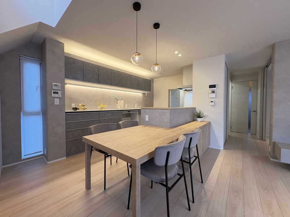 スマートハイムプレイスとん田東町モデルハウスNo.1_ダイニングキッチン