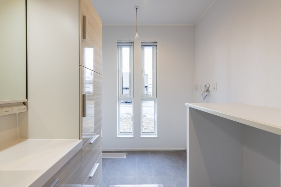 スマートハイムプレイス野幌住吉町モデルハウスNo.1_サニタリー