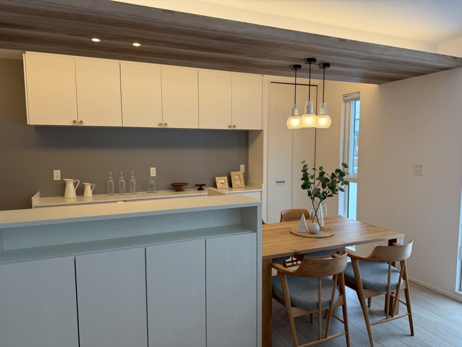 スマートハイムプレイス野幌住吉町モデルハウスNo.1_ダイニングキッチン