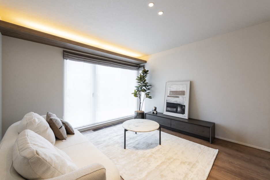 スマートハイムプレイス野幌住吉町モデルハウスNo.2_リビング