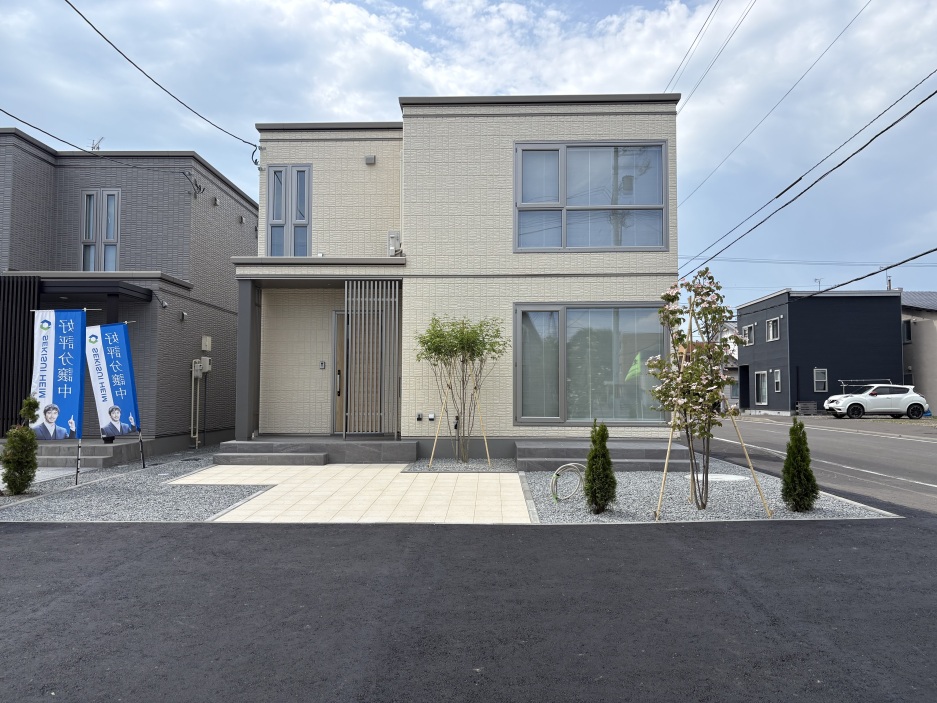 旭川市春光5条1丁目モデルハウス2号棟_外観