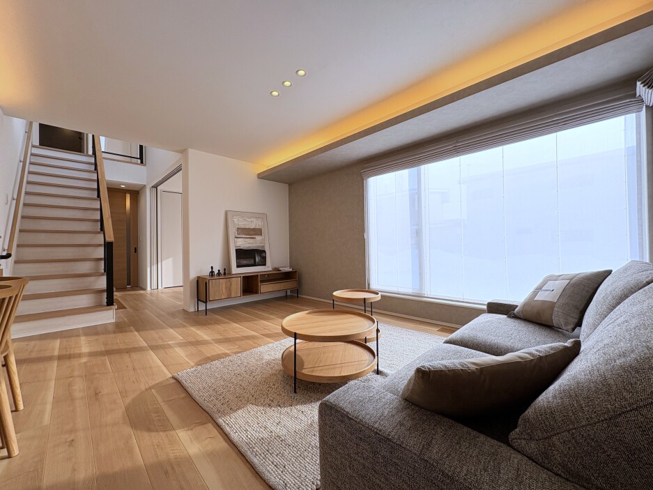 スマートハイムプレイスとん田東町モデルハウスNo.2_リビング