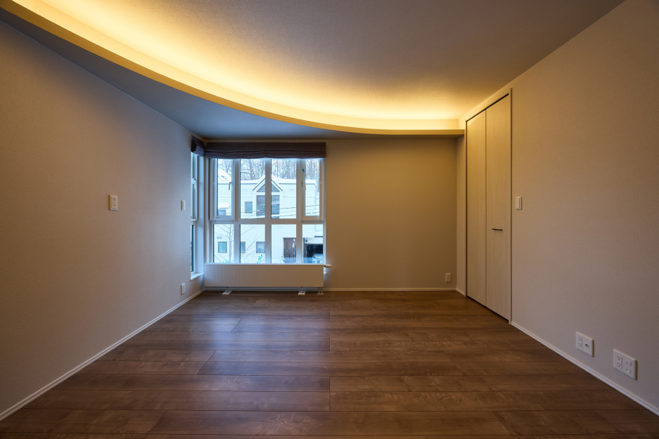 THE DESIGNER'S HEIM宮の森モデルハウスNo.2_主寝室