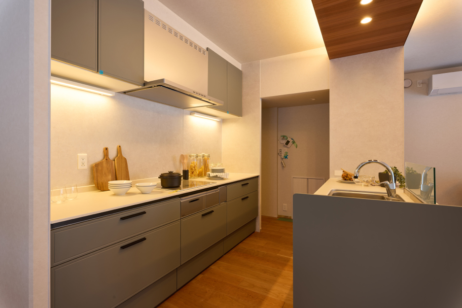 THE DESIGNER'S HEIM宮の森モデルハウスNo.2_キッチン