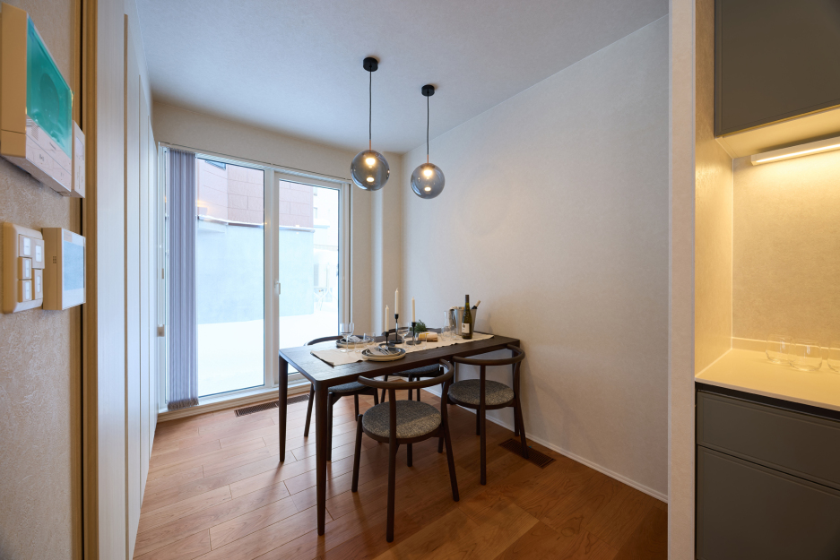 THE DESIGNER'S HEIM宮の森モデルハウスNo.2_ダイニング