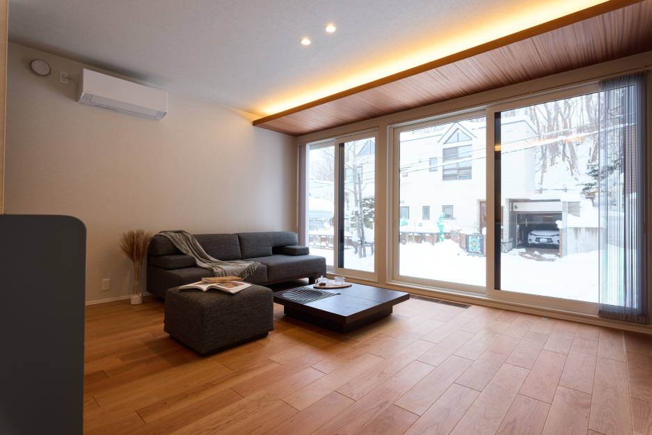 THE DESIGNER'S HEIM宮の森モデルハウスNo.2_リビング