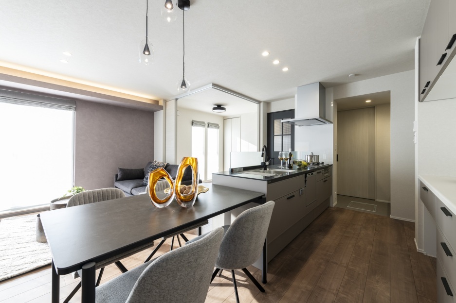 スマートハイムシティ西茨戸モデルハウスNo.2-15 _ダイニングキッチン