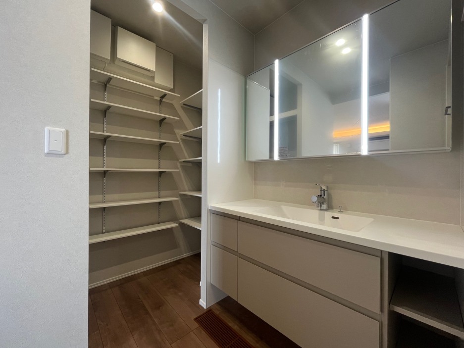 豊岡7条7丁目モデルハウスNo.1_洗面室