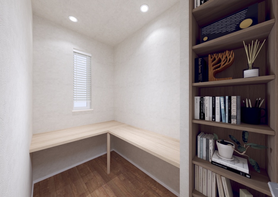 豊岡7条7丁目モデルハウスNo.1_内観パース（※パースは図面を基に描いておりますので、実際と多少異なる場合があります。）