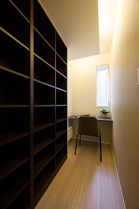 THE DESIGNER'S HEIM帯広モデルハウス_書斎