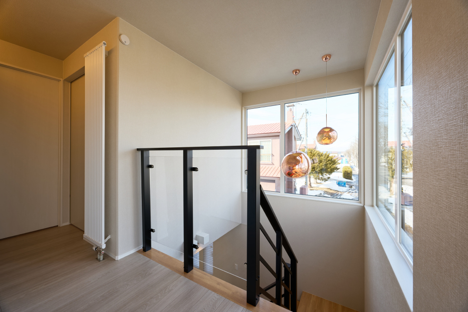 THE DESIGNER'S HEIM帯広モデルハウス_2階ホール