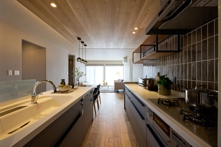 THE DESIGNER'S HEIM帯広モデルハウス_キッチン