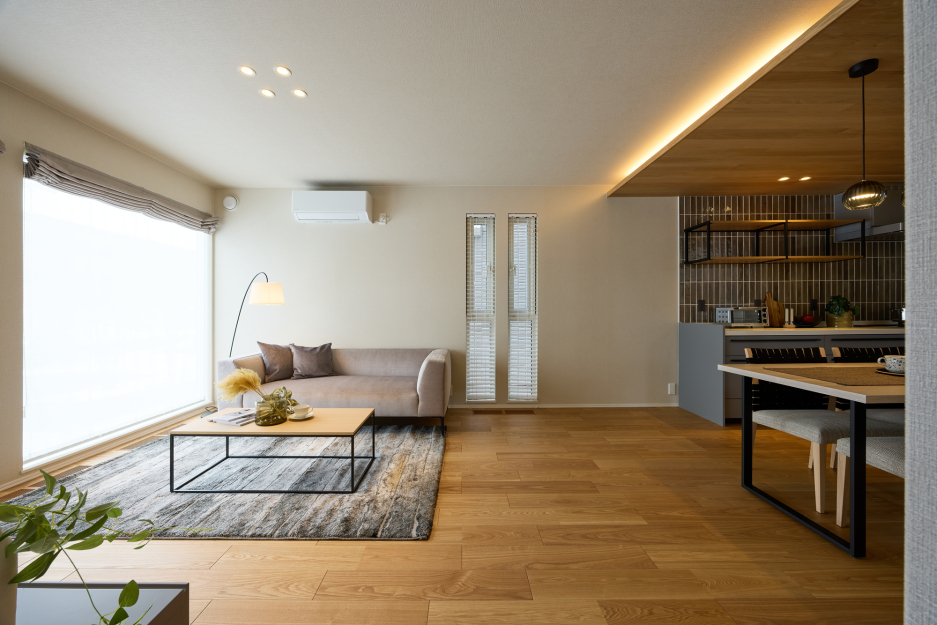 THE DESIGNER'S HEIM帯広モデルハウス_LDK