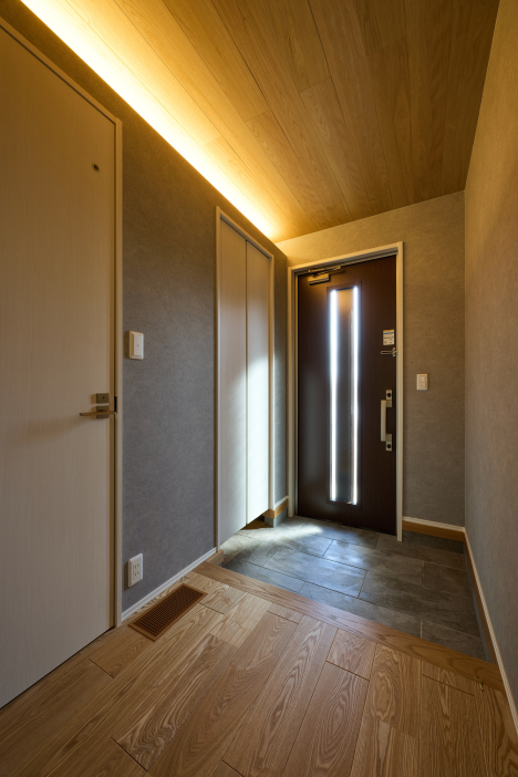 THE DESIGNER'S HEIM帯広モデルハウス_玄関